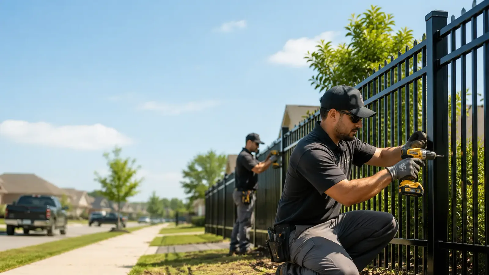 Metal Fence Installation in Upland, CA